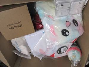 Box of Assorted Small Overstock Ite...