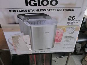 Igloo 26-Lb. Ice Maker - Stainless ...