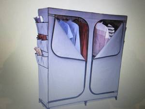60-Inch Wide 2-Door Portable Wardro...