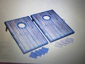 Hathaway LED Cornhole Set out of bo...