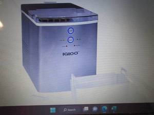 Igloo 33-Lb Ice Maker - Silvertone ...