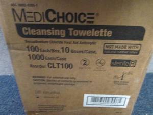 Case of 1000- MediChoice Cleansing ...