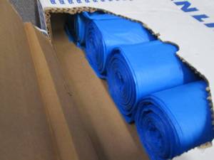 Case of 100 Blue 33 Gallon 33x40 in...