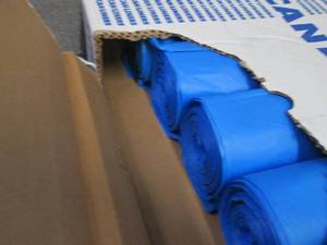 Case of 100 Blue 33 Gallon 33x40 in...