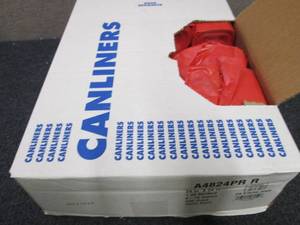 Case of 500 Red 8-10 Gallon 24x24 i...