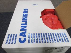 Case of 500 Red 8-10 Gallon 24x24 i...