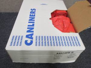 Case of 500 Red 8-10 Gallon 24x24 i...