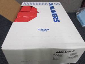 Case of 500 Red 8-10 Gallon 24x24 i...