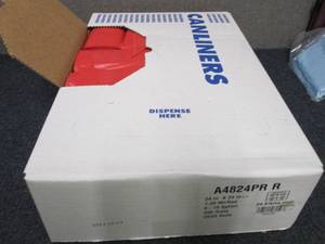 Case of 500 Red 8-10 Gallon 24x24 i...