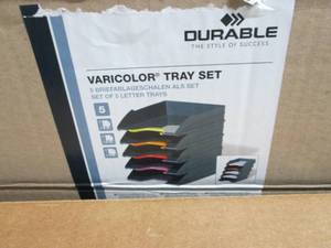 DURABLE VARICOLOR Stackable 5 Lette...