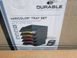 DURABLE VARICOLOR Stackable 5 Lette...