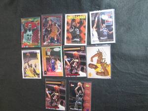 14. 10 Shaquille O Neal Cards...