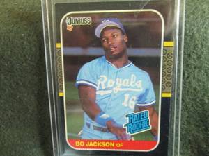 18. 1987 Donruss Bo Jackson Rookie ...