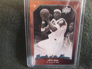 33. 2010 Upper Deck LeBron James Ca...