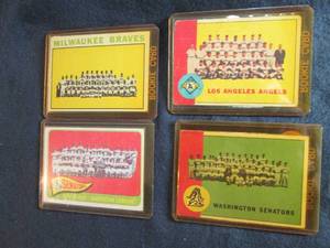 35. 1962 -1964 Topps Team Cards...