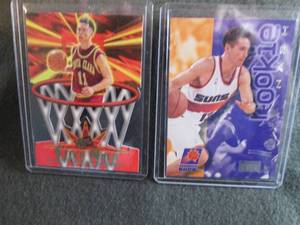 53. 2 Steve Nash Rookie Cards...