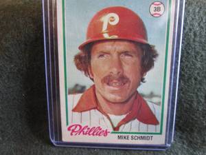 65. 1978 Topps Mike Schmidt Card...