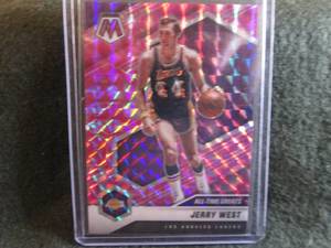 67. 2021 Mosaic Prizm Jerry West Ca...