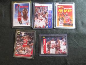 70. 5 Michael Jordan Upper Deck & H...