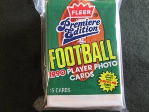 77. 8-1990 Fleer Football Packs...
