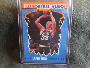 83. 1990-91 Fleer Larry Bird All St...