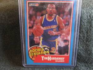 86. 1990-91 Tim Hardaway Fleer Rook...