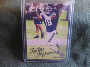 94. 2020 Justin Jefferson Rookie Ca...