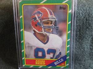 95. 1986 Topps Andre Reed Rookie Ca...