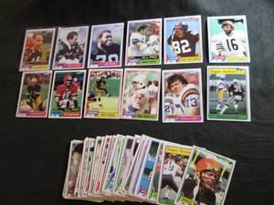 96. 1981 Topps Football Cards...