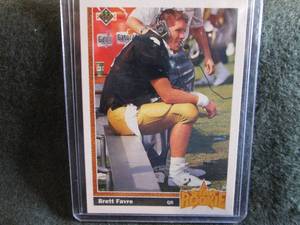 100. 1991 Upper Deck Brett Favre Ro...