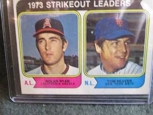 109. 1974 Topps Nolan Ryan & Tom Se...