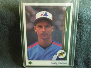 115. 1989 Upper Deck Randy Johnson ...