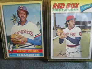117. 1976 & 1977 Topps Fergie Jenki...