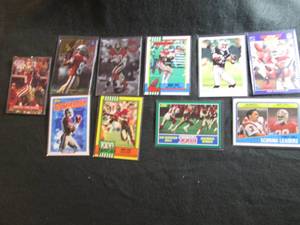 124. Jerry Rice Cards...
