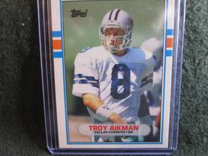 138. 1989 Topps Troy Aikman Rookie ...
