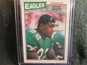 147. 1987 Topps Reggie White Card...