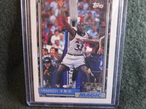 162. 1992-93 Topps Shaquille Oneal ...