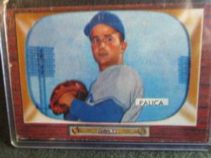 163. 1955 Bowman Erv Palica Card...