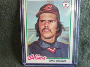 169. 1978 Topps Dennis Eckerley Car...