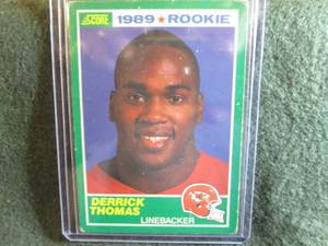 174. 1989 Score Derrick Thomas Rook...