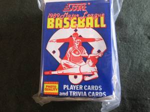 180. 7 1989 Score Baseball Packs...