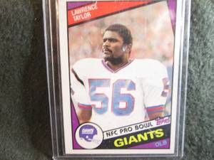 183. 1984 Topps Lawrence Taylor Car...