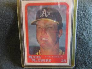 184. 1987 SportFlics Mark McGwire R...