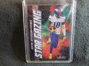 187. 2021 Justin Jefferson Star Gaz...