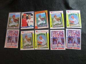 192. 10 Johnny Bench Cards...