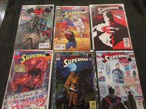 201. 6 Superman Action Comic Books...