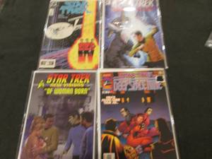 206. 4 Star Trek Comic Books...