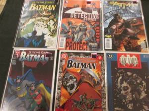 212. 6 Batman Comic Books...