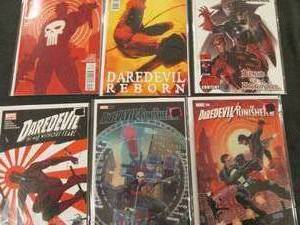 217. 6 Dare Devil Comic Books...