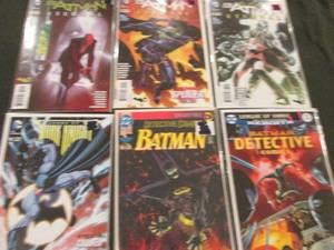221. 6 Batman Comic Books...
